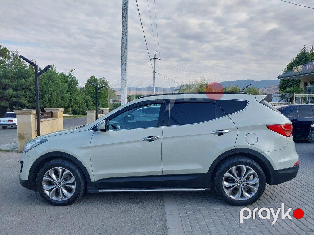Hyundai Santa Fe, 2.0 L, 2012 il, 195 200 km — Avtomobillər, Qazax (4)
