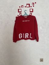 Svitşot, M, rəng - Qırmızı — Hoodies and sweatshirts