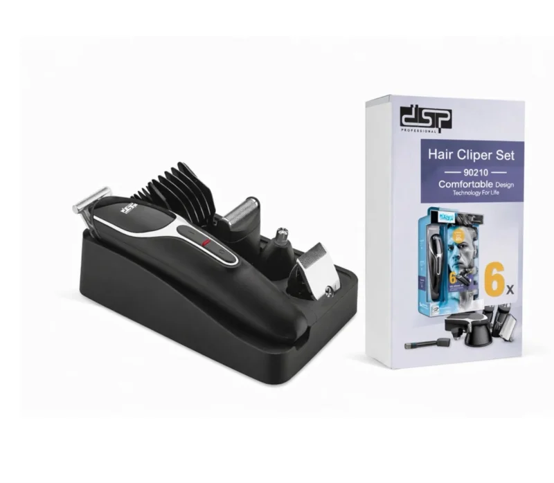 Kişi elektrik ülgücü DSP Professional 90210 Şarjlı, 6-ı 1 arada dəst, aksesuar komplekti - MXM0126104 — Bakı