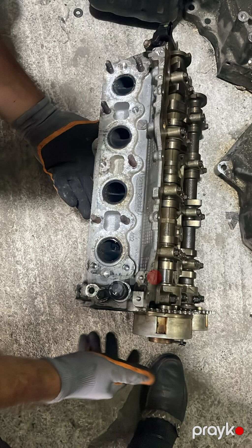 Hyundai/Kia üçün orijinal silindr başlığı - Markalanma: Hyundai/Kia — Mühərriklər, Gəncə (4)