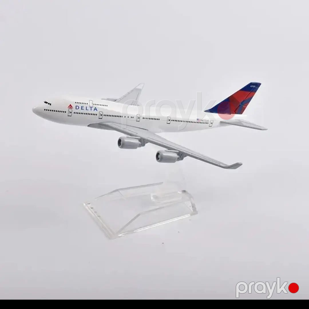 Kolleksiya heykəlciyi Delta Air Boeing 747, 15x14.5x8 sm — Mallar, Bakı (2)