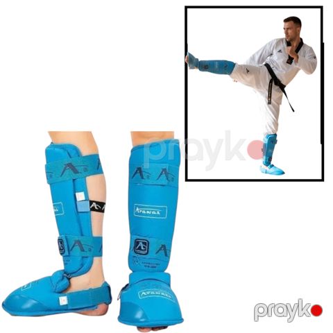 Döyüş sənətləri üçün aksessuarlar Aravaza karate üçün ayaqlıq mavi, ölçü M - WS2558_M — Bakı