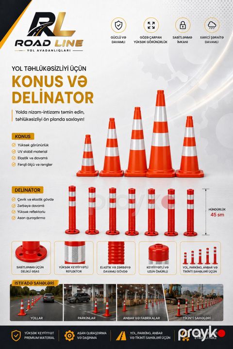 Yol təhlükəsizliyi avadanlıqları — Bakı