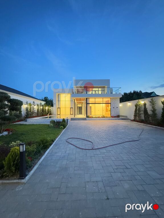 Satılır 6 otaqlı həyət evi/bağ evi 450 m² — Ev, villa, Bakı (4)