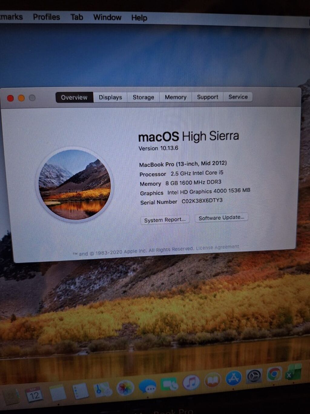 Apple MacBook Pro 13" (Unibody, gümüş) - Ekran: 13.3" LED, şüşə örtük — Apple Macbook, Bakı (6)
