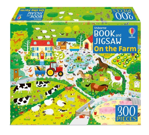 Book and Jigsaw On the Farm — Kitablar