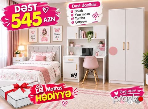 *Gənc Otağı Dəsti*— *Cəmi 545 AZN* Övladınız üçün həm rahat, həm — Digah