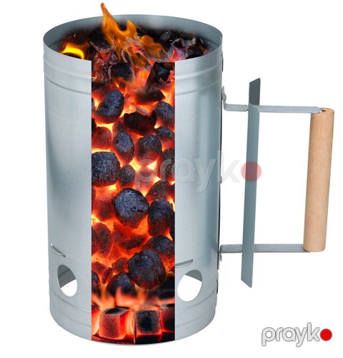 Ocaq üçün vedrə BBQ 26.5x16x27 sm, metal, gümüşü — Bakı