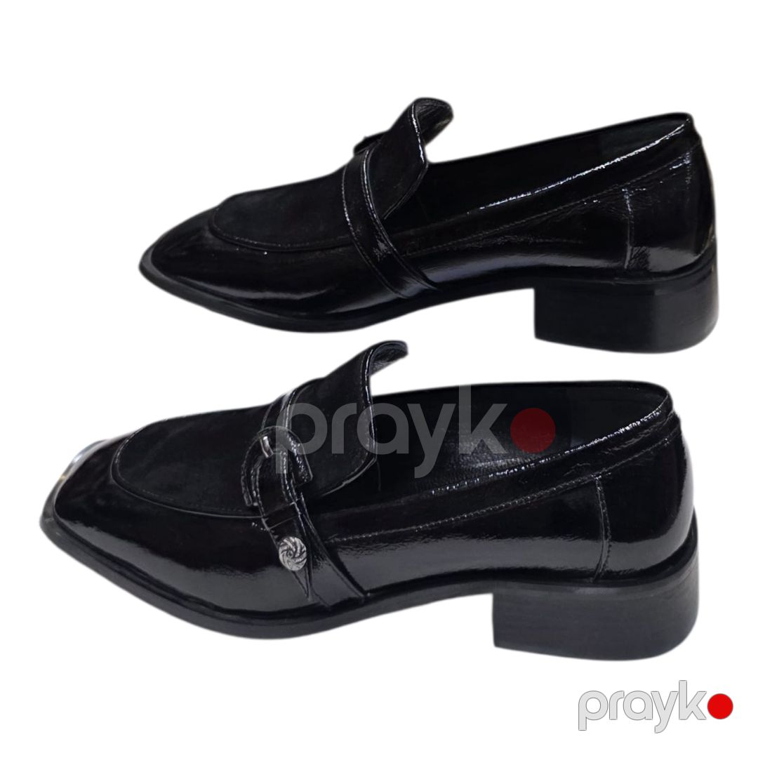 Qapalı ayaqqabı qadınlar üçün Maria Esse ME007, qara, dəri, ölçü 38 — Mallar, Bakı (2)