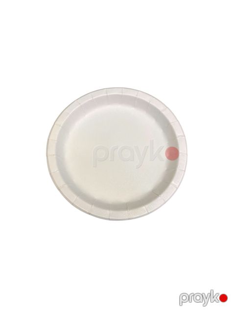 Birdəfəlik laminasiyalı boşqablar, ağ, 230 mm, 25 ədəd - Loyal_71986598725 — Bakı