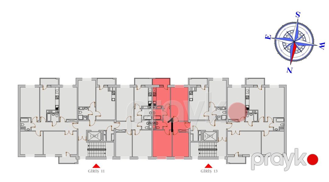 3-otaqlı yeni tikili, Hövsan qəs., 77 m² — Mənzil, Bakı (10)