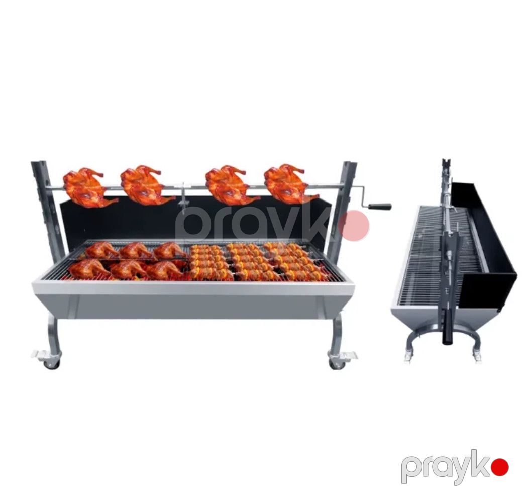 Avtomatik Fırlanan kömür təndiri 125x54x59.5cm — Mallar, Bakı (2)