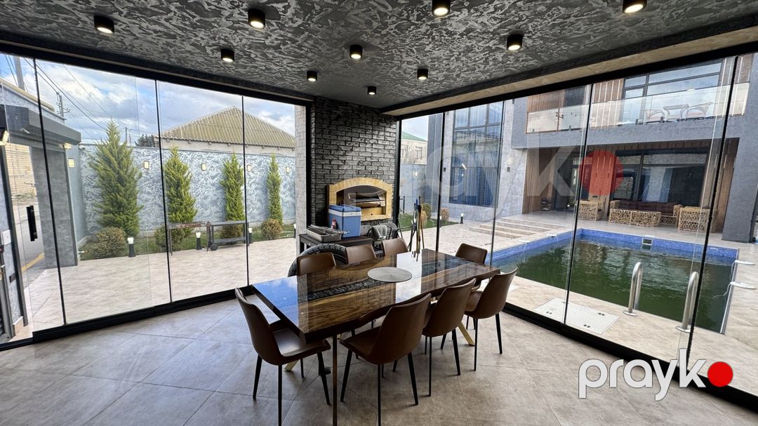 Satılır 5 otaqlı həyət evi/bağ evi 240 m² — Ev, villa, Bakı (5)