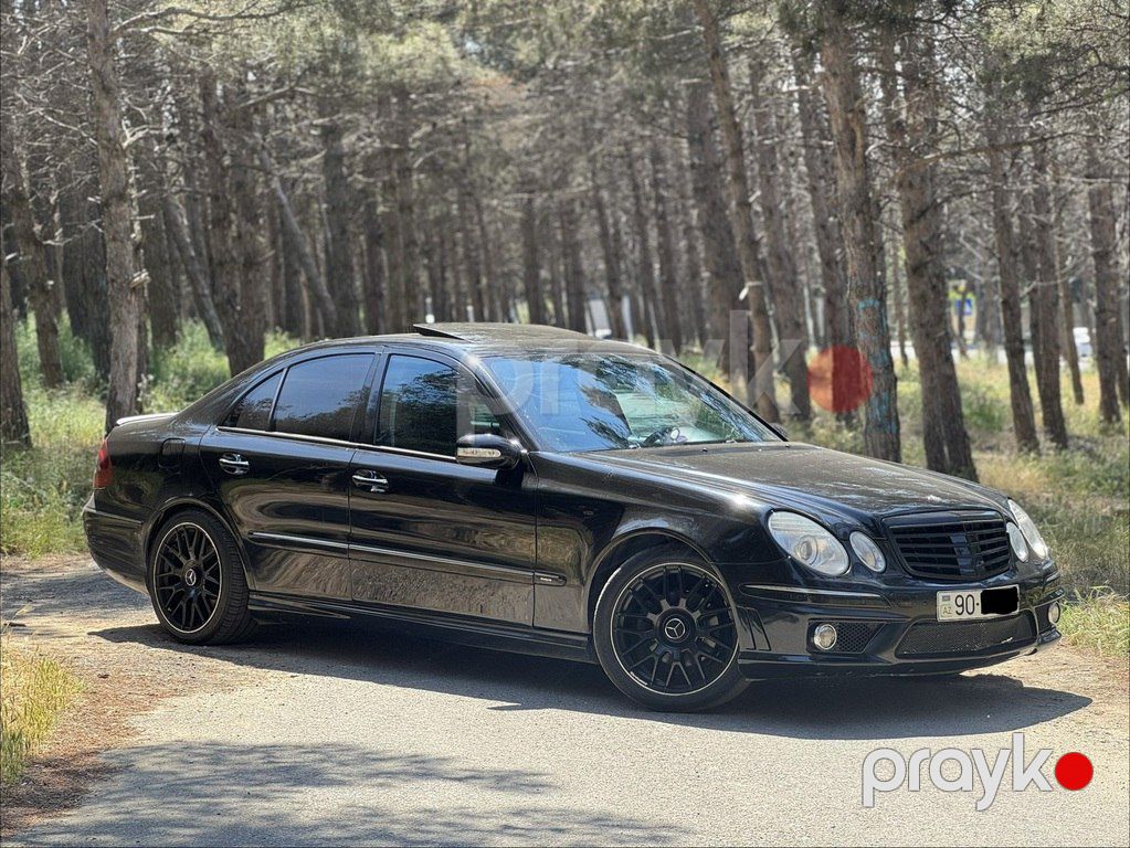 Mercedes E 220, 2.2 L, 2004 il, 500 000 km — Avtomobillər, Bakı (4)