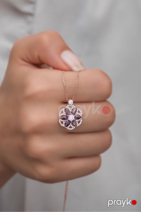 Boyunbağı qadınlar üçün YN Silver 10008, gümüş 925 əyar — Bakı