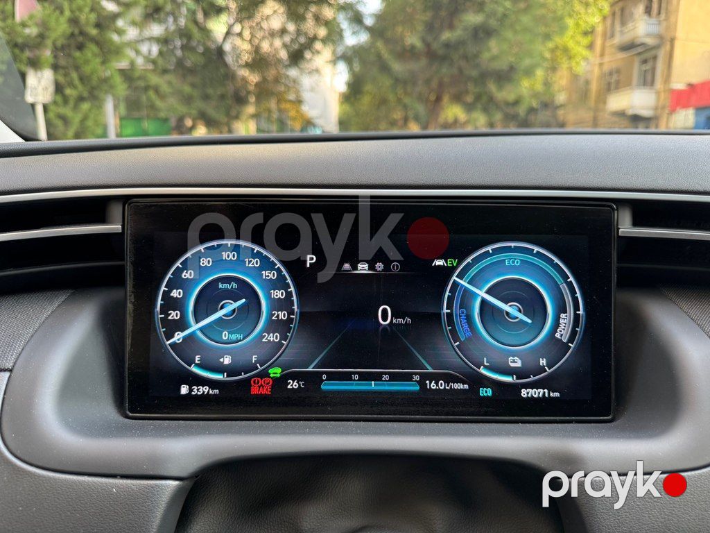 Hyundai Tucson, 1.6 L, 1.49 kWh, 2021 il, 87 000 km — Avtomobillər, Bakı (10)