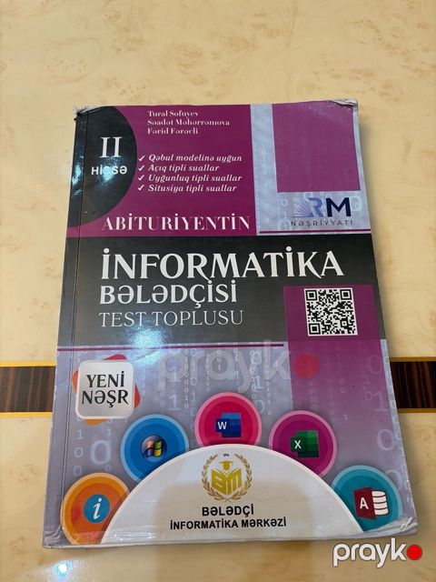 İnformatika bələdçisi test toplusu 2-ci hissə — Bakı