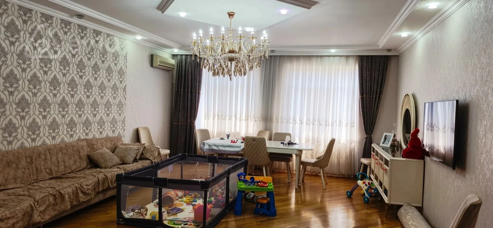3 otaqlı mənzil, 125 m², Moskva prospekti — Mənzil, Bakı (11)
