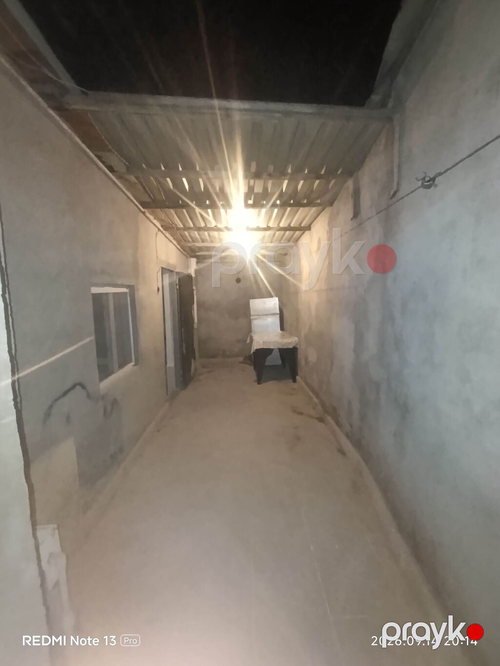 2 otaqlı həyət evi (studia tipli) - Plan: bir yataq otağı, ayrıca — Ev, villa, Digah (5)