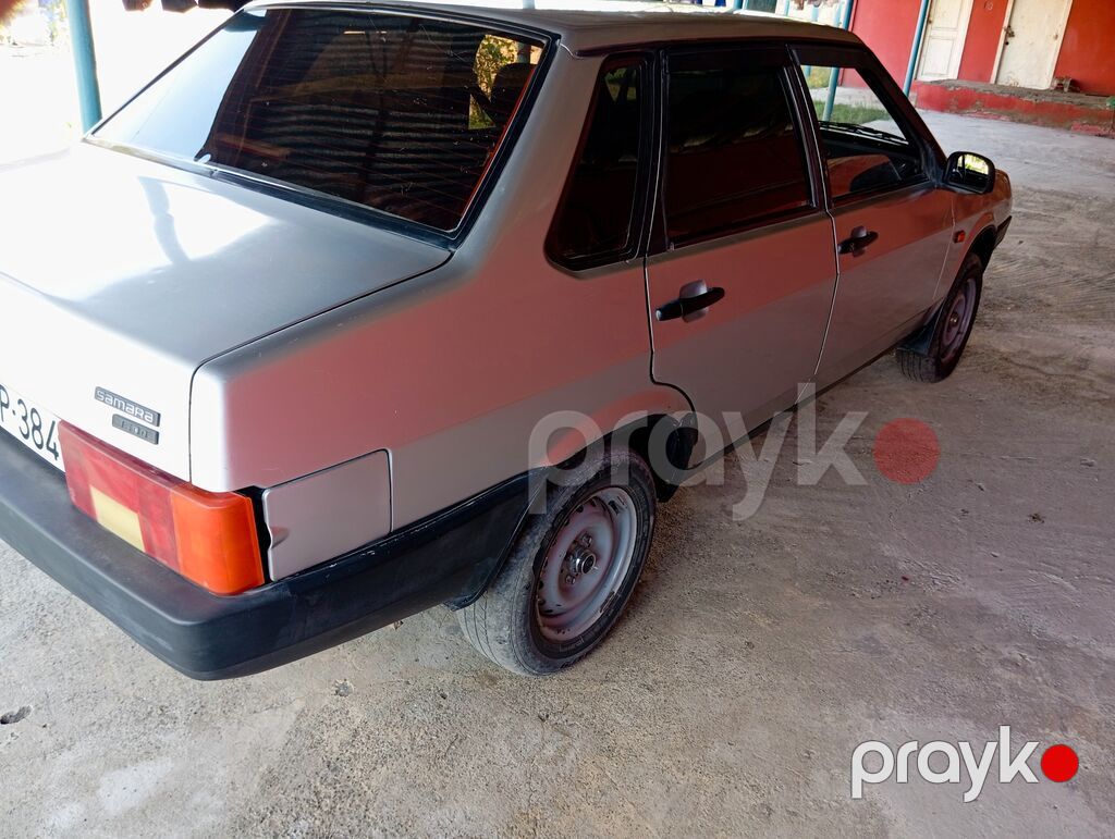Lada Samara (VAZ 2109) hetçbek - Kuzov: 5 qapılı hetçbek, gümüşü — Avtomobillər, Kürdəmir (8)