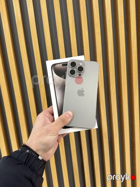 Apple iPhone 15 Pro Max Natural Titanium 256GB/8GB — Bakı
