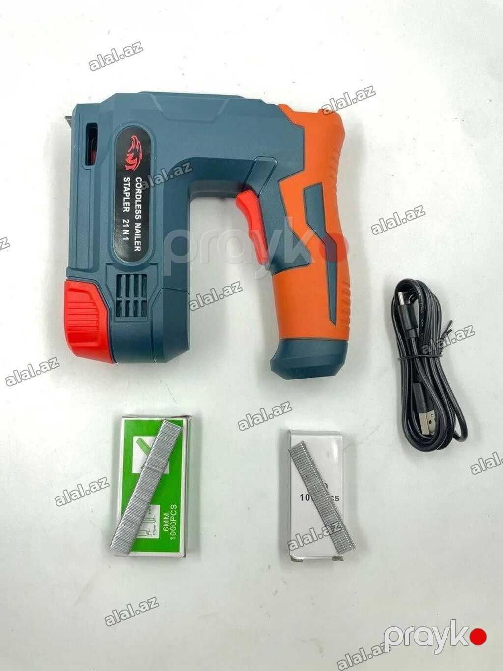 Stepler elektron Simsiz 2-in-1 Dırnaq Və Ştapel Tapançası (Cordless — Alətlər, Bakı (2)