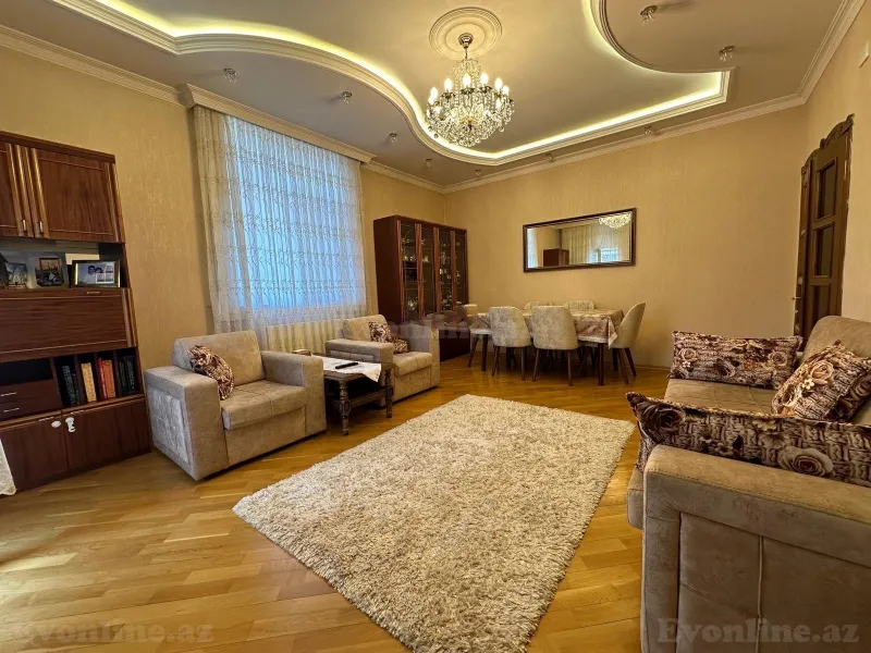 Satılır 3 otaqlı Mənzil Yeni tikili 145 m² Bakı, Yasamal r., İnşaatçılar m — Mənzil, Bakı (7)