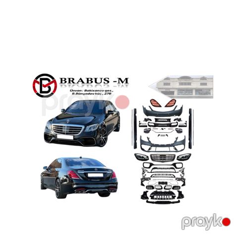 "Mercedes W222 S63" body kit — Bakı