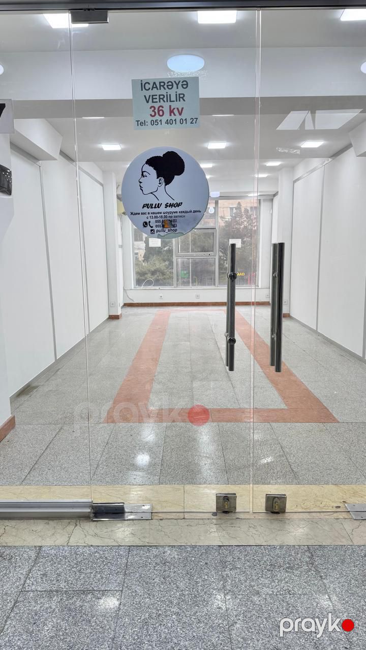 Mağaza, 36 m², Məzahir Rüstəmov küçəsi, 136 — Əmlak, Bakı (3)