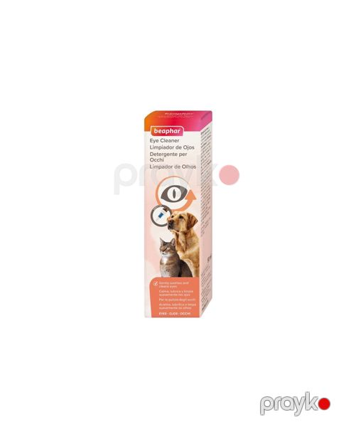 Gözləri təmizləmək üçün vasitə it və pişiklər üçün Beaphar Oftal 50 ml — Bakı