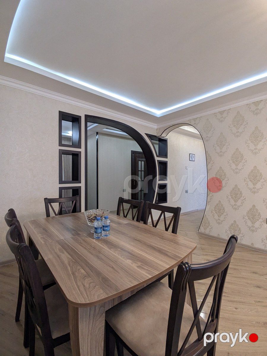 İcarəyə verilir 3 otaqlı yeni tikili 130 m² — Mənzil, Bakı (7)
