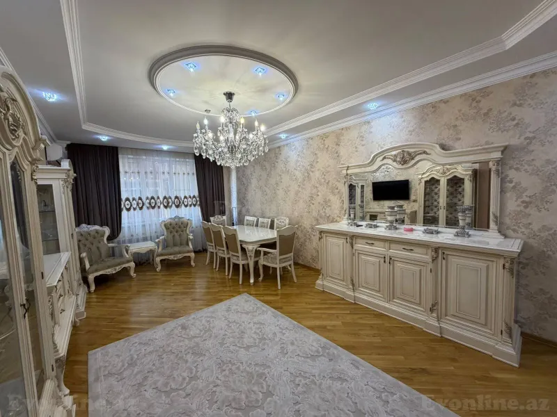 Satılır 3 otaqlı Mənzil Yeni tikili 140 m² Bakı, Binəqədi r., Memar Əcəmi m — Mənzil, Bakı (6)