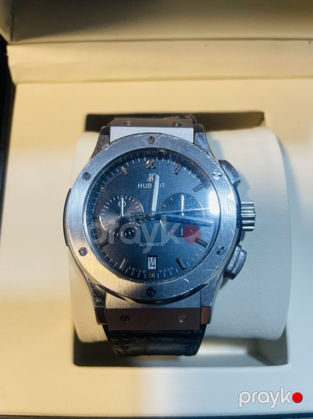 Hublot kişi qol saatı – avtomatik mexanizm, xronoqraf AA klas — Qol saatları, Digah (3)