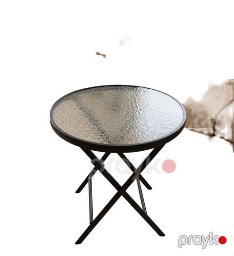 Bağ masası CM151, şüşə, 60 sm — Bakı