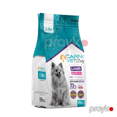 Quru yem Carni Vet Daily Lamb Sensitive Mini, yetkin itlər üçün, 2.5 kq — Bakı