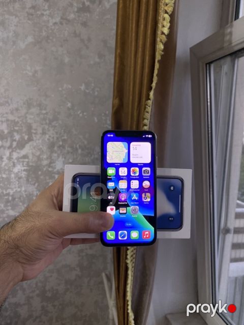IPhone X, 64 GB, Gümüşü, Face ID — Bakı