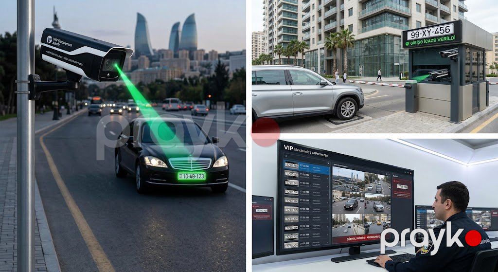 Anpr nömrə tanıma kamerası — Mallar, Bakı (2)