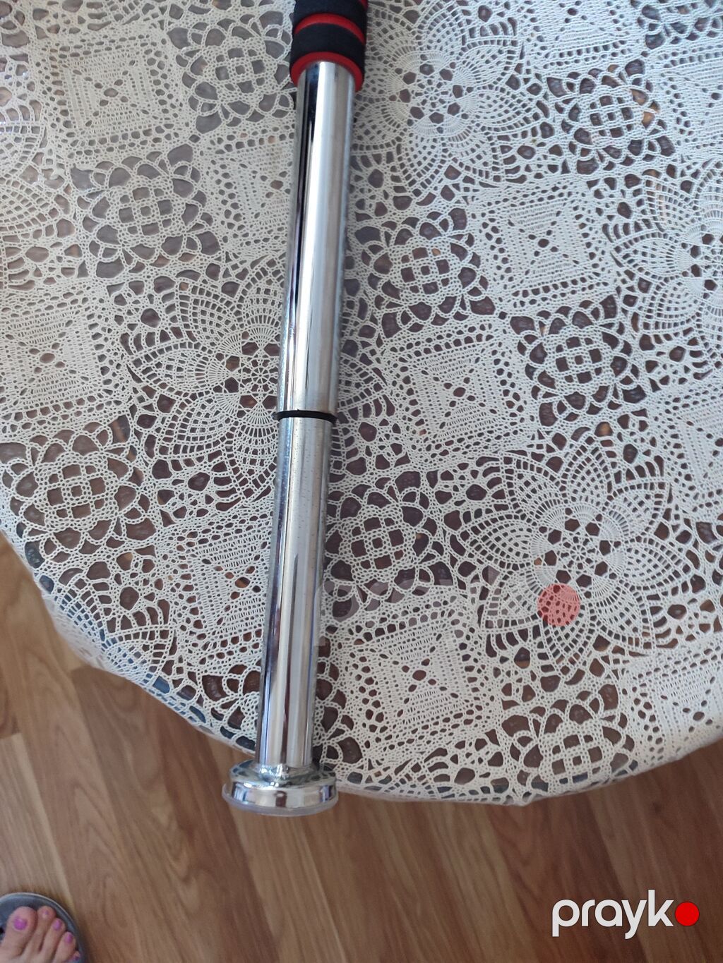 Qapı üçün teleskopik turnik (dartma çubuğu) - Material: parıldayan — Digər simulyatorlar, Bakı (4)