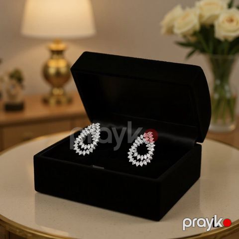 Qadın sırğaları REA8, paslanmayan polad — Bakı