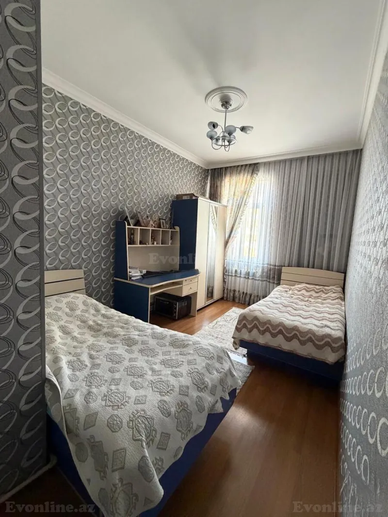 Satılır 3 otaqlı Mənzil Yeni tikili 80 m² Bakı, Xətai r., Həzi Aslanov m — Mənzil, Bakı (6)