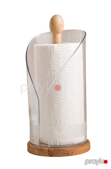 Kağız dəsmallar üçün tutacaq Limon Kitchenware OP-R2254 plastik/taxta, 32x16 sm — Bakı