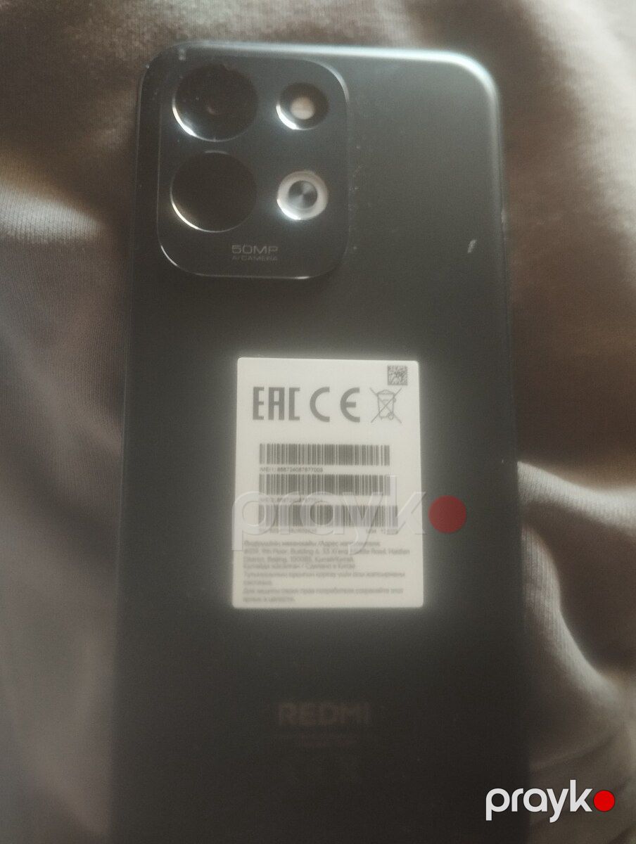 Xiaomi Redmi 17 Black 128GB/6GB — Smartfonlar, Bakı (3)