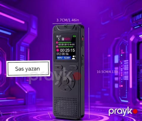 Səs yazan diktofon — Bakı