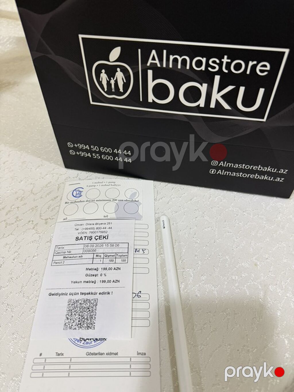 Məhsul: Apple Pencil (geniş uyğunluqlu stylus qələmi) Təsvir — Planshet aksesuarları, Digah (2)