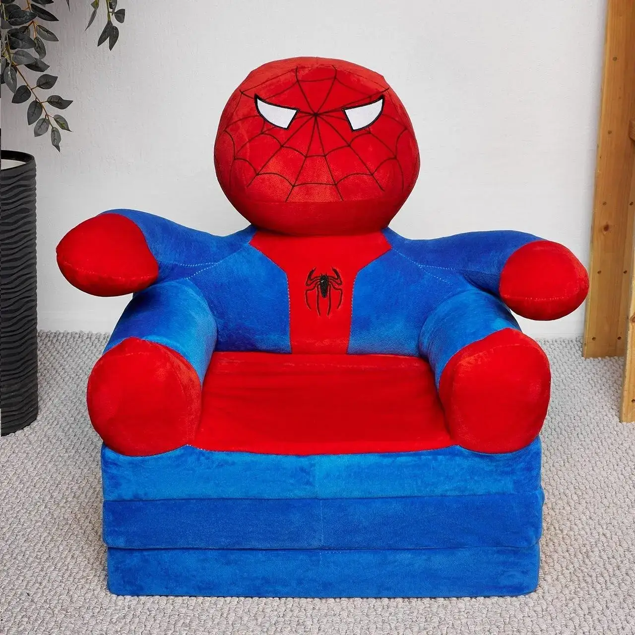 Hörümçək Adam (Spider-Man) Uşaq Üçün Açılan Yumşaq Kreslo-Divan — Uşaqlar üçün hər şey, Bakı (5)