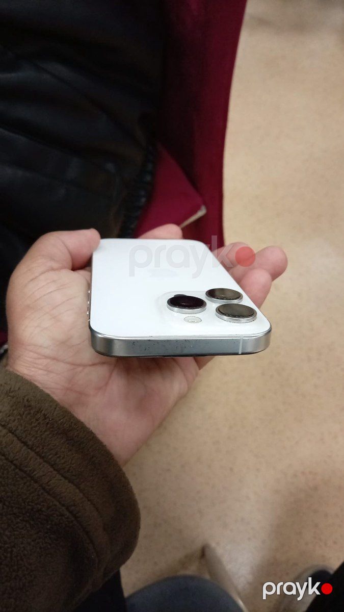 Apple iPhone 16 Pro White Titanium 128GB/8GB — Smartfonlar, Sumqayıt (2)