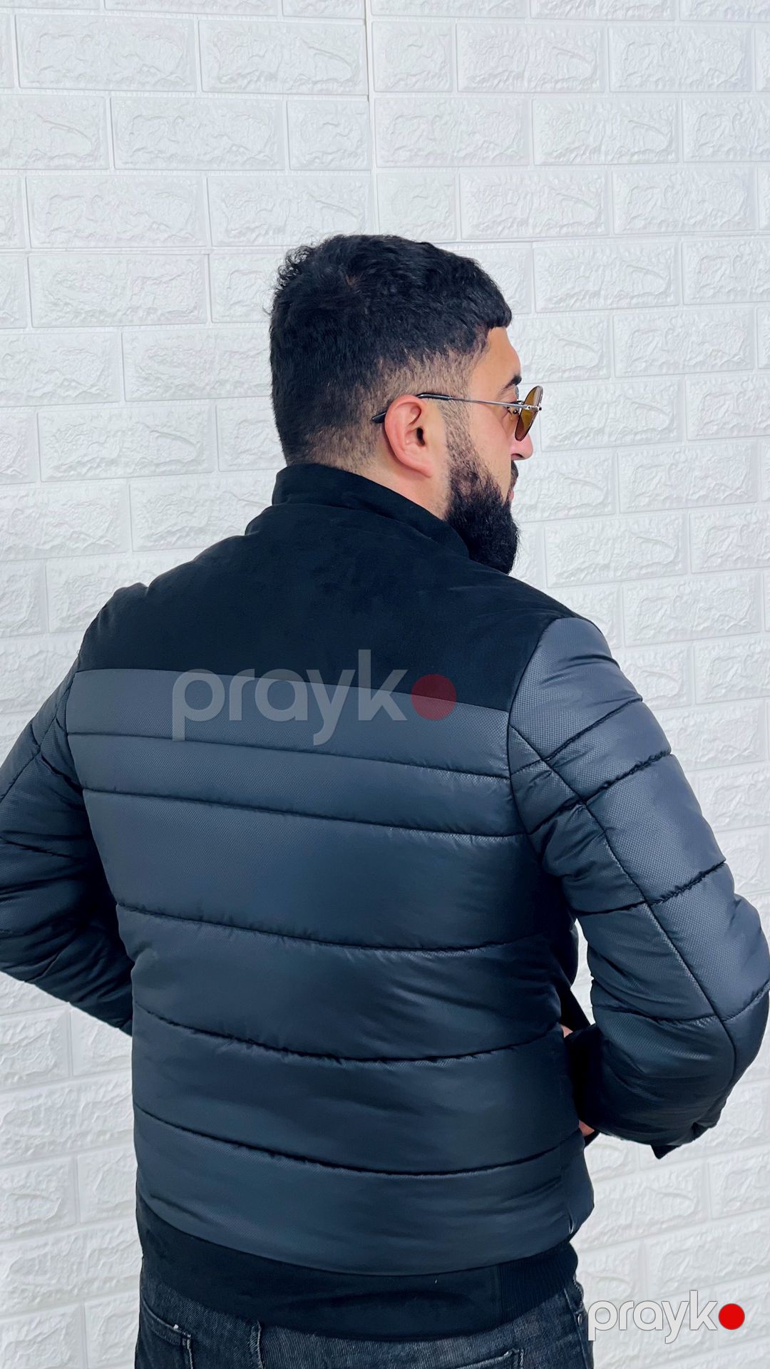 Kişilər üçün gödəkçə mir_06450, qara, polyester, ölçü 52 — Mallar, Bakı (2)