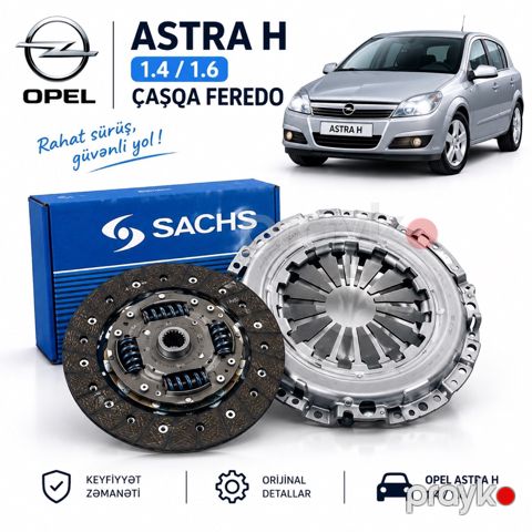 Opel Astra H 1.4 feredosu — Bakı