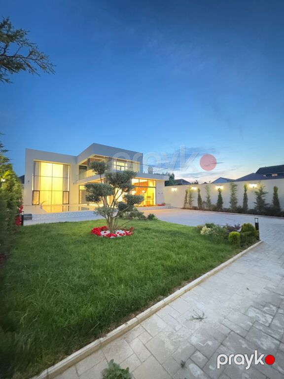 Satılır 6 otaqlı həyət evi/bağ evi 450 m² — Ev, villa, Bakı (3)
