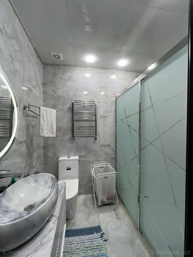Satılır 3 otaqlı Mənzil Yeni tikili 160 m² Bakı, Yasamal r., İnşaatçılar m., Yasamal — Mənzil, Bakı (8)